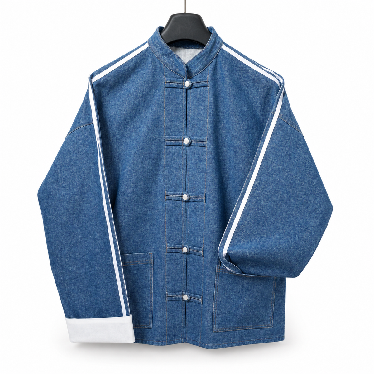 Vintage Stripe Denim Jacket